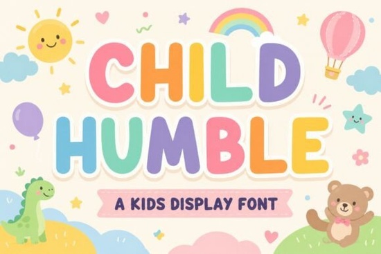 Child Humble Font